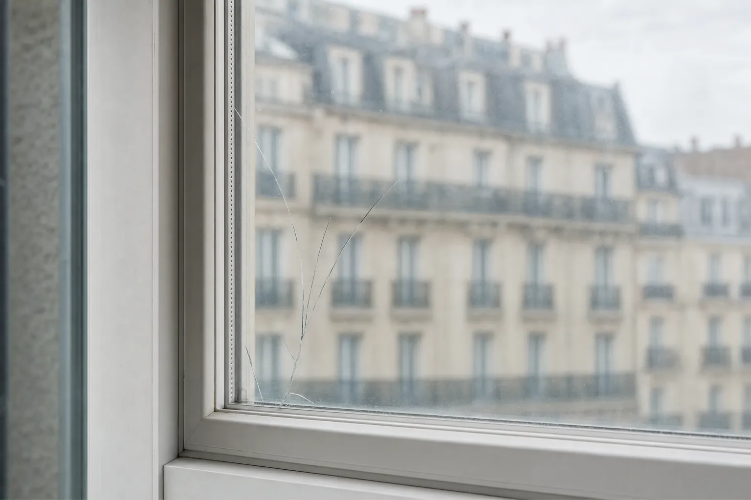 Fenêtre à double vitrage